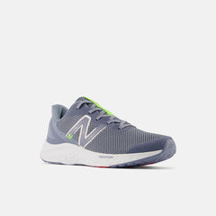 Size 3.5 - 7 | Kids New Balance Fresh Foam Arishi V4 Arctic Grey With Pixel Green And True Red