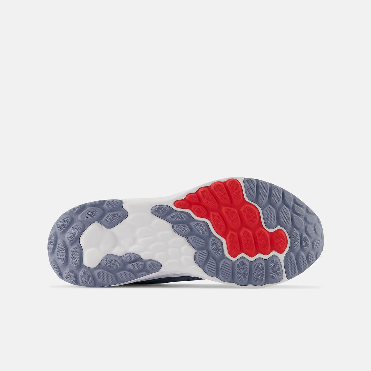 Size 3.5 - 7 | Kids New Balance Fresh Foam Arishi V4 Arctic Grey With Pixel Green And True Red