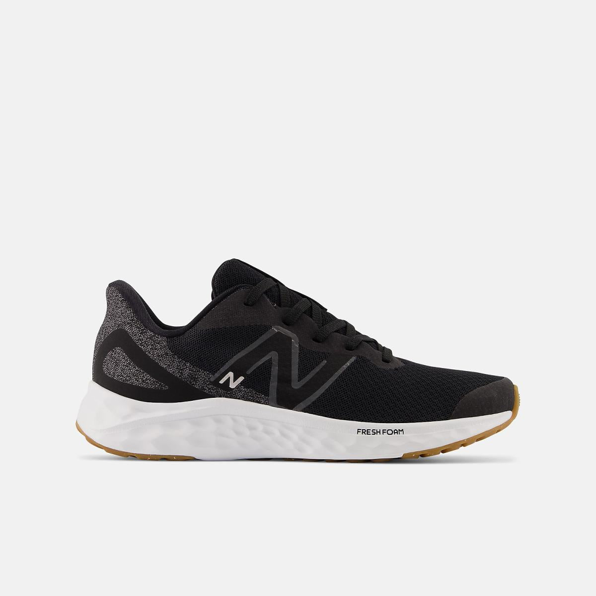 Size 3.5 - 7 | Kids New Balance Fresh Foam Arishi V4 Black With White