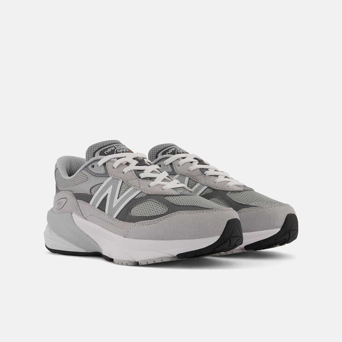 Size 3.5 - 7 | Kids New Balance FuelCell 990v6 Grey With Silver