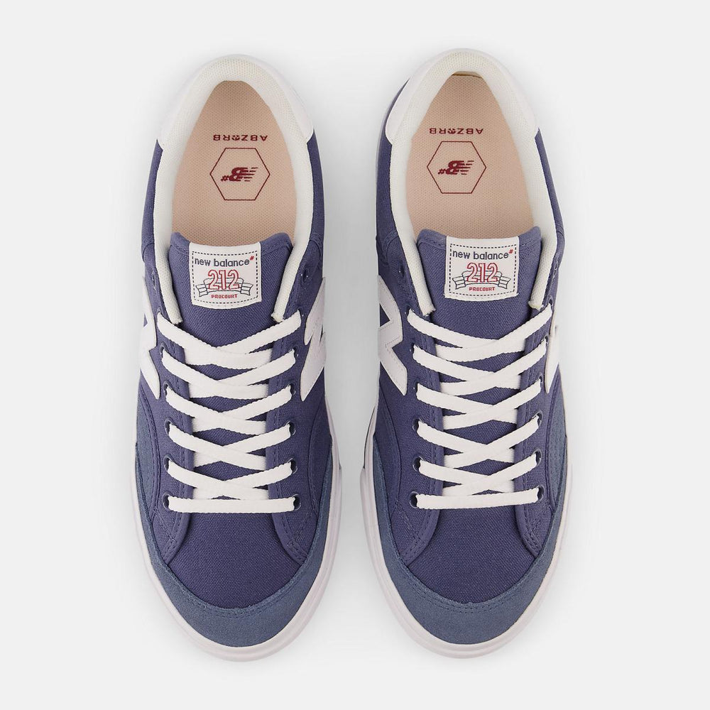 Skateboarding | Men/Women New Balance NB Numeric 212 Pro Court Vintage Indigo With White
