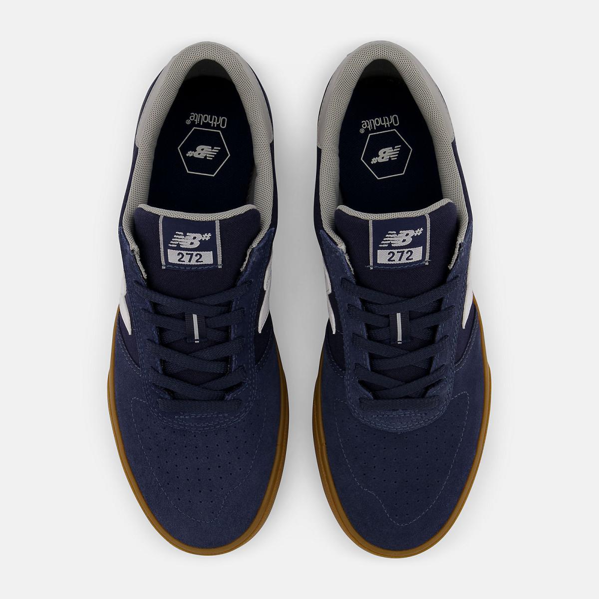Skateboarding | Men/Women New Balance NB Numeric 272 Navy With White