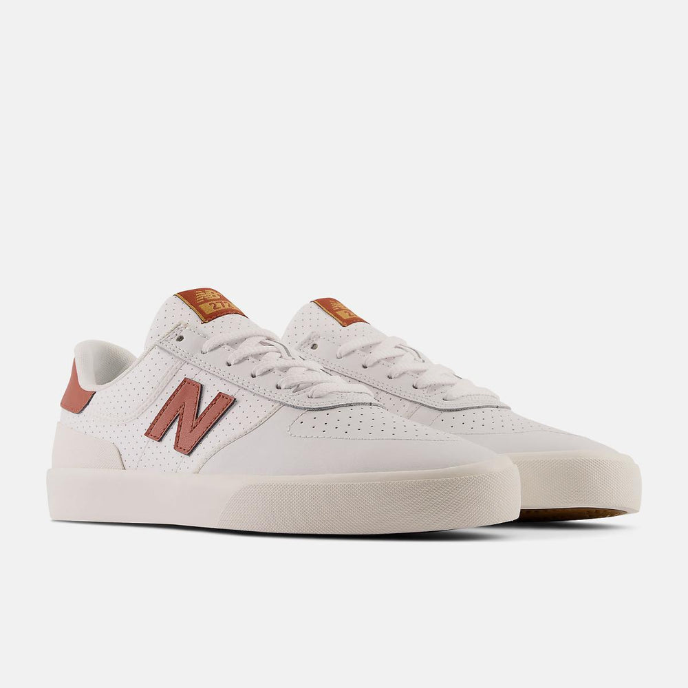 Skateboarding | Men/Women New Balance NB Numeric 272 White With Copper