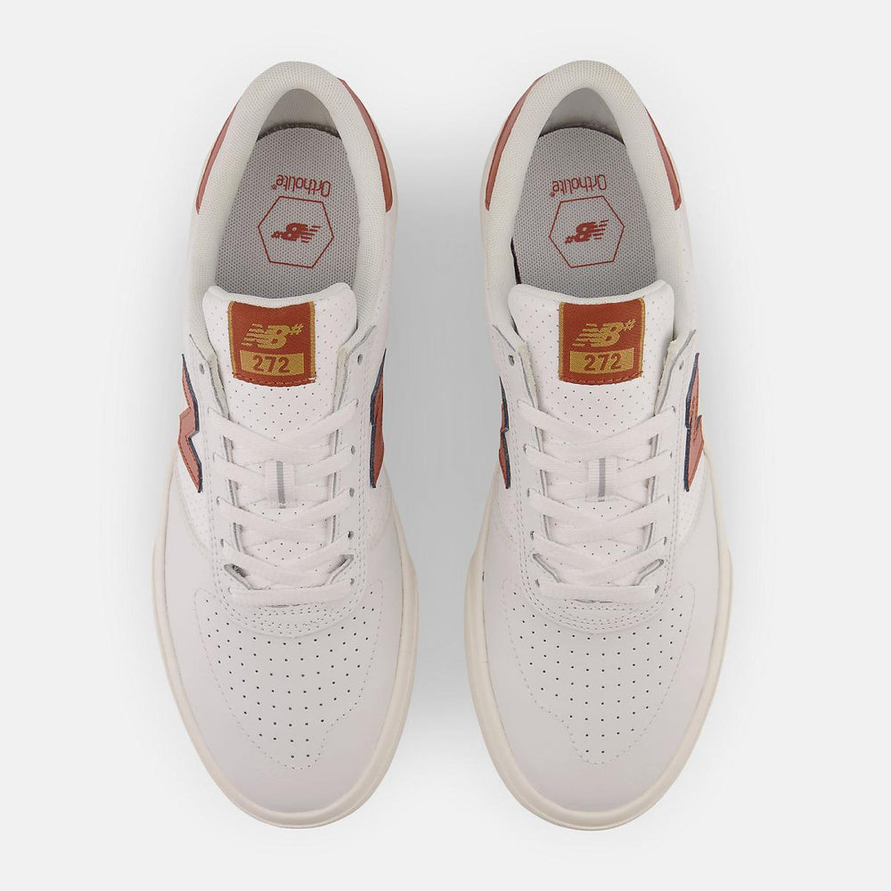 Skateboarding | Men/Women New Balance NB Numeric 272 White With Copper