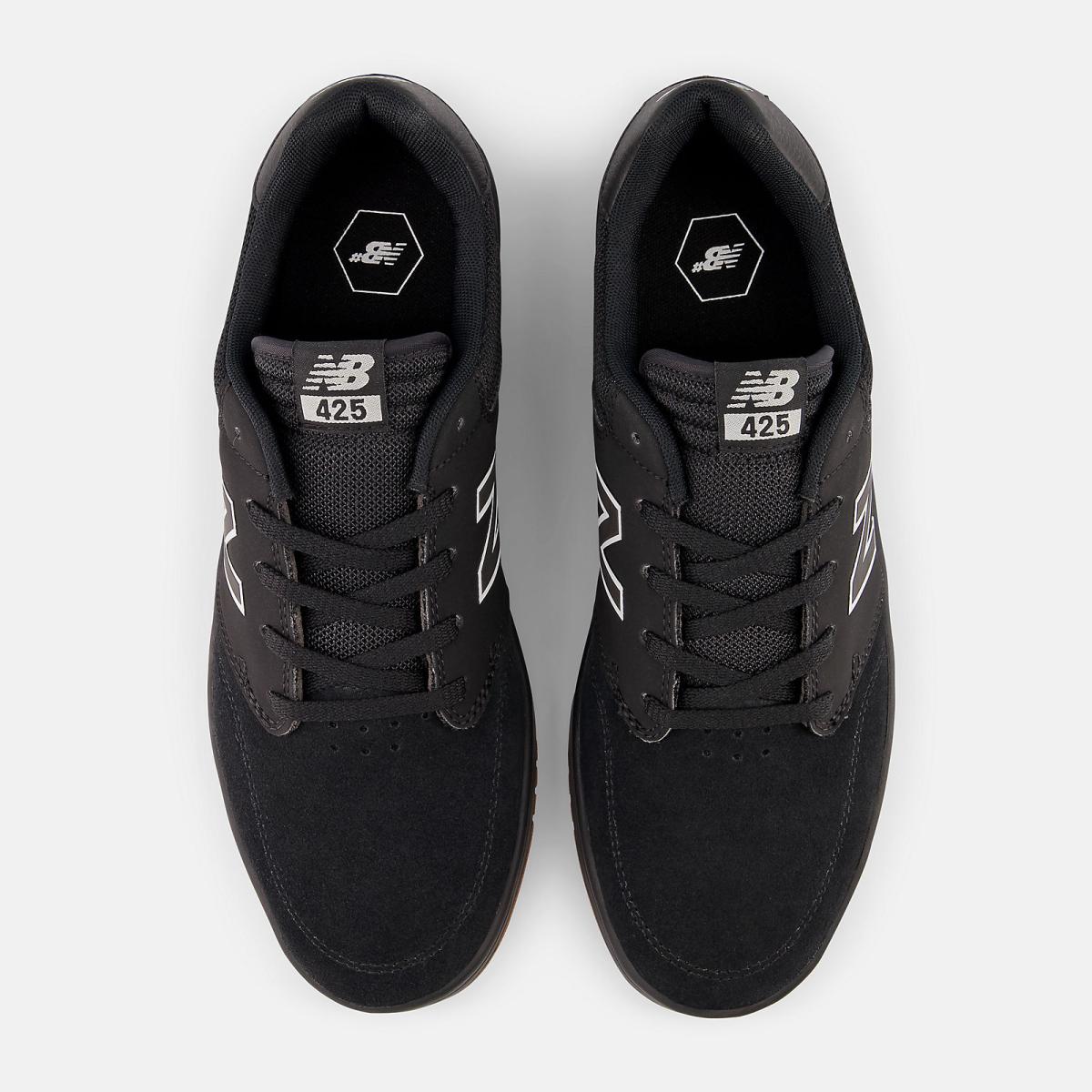 Skateboarding | Men/Women New Balance NB Numeric 425 Black With White