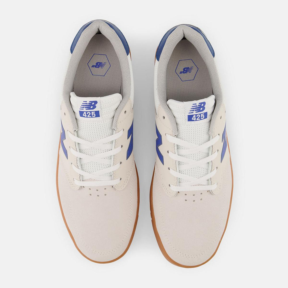 Skateboarding | Men/Women New Balance NB Numeric 425 Sea Salt With Blue