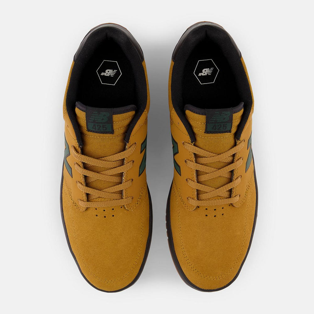 Skateboarding | Men/Women New Balance NB Numeric 425 Wheat With Forest Green