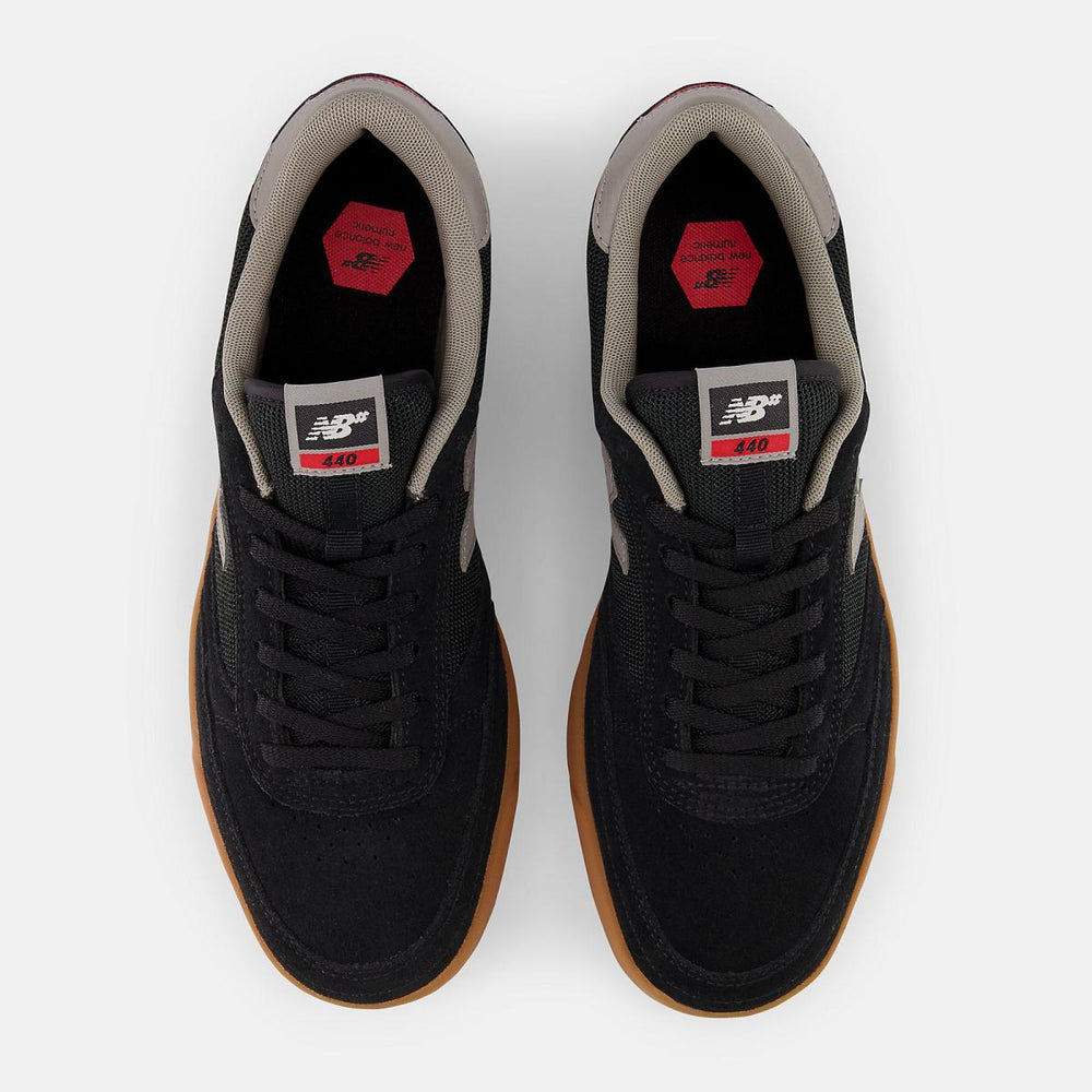 Skateboarding | Men/Women New Balance NB Numeric 440 Black With Grey