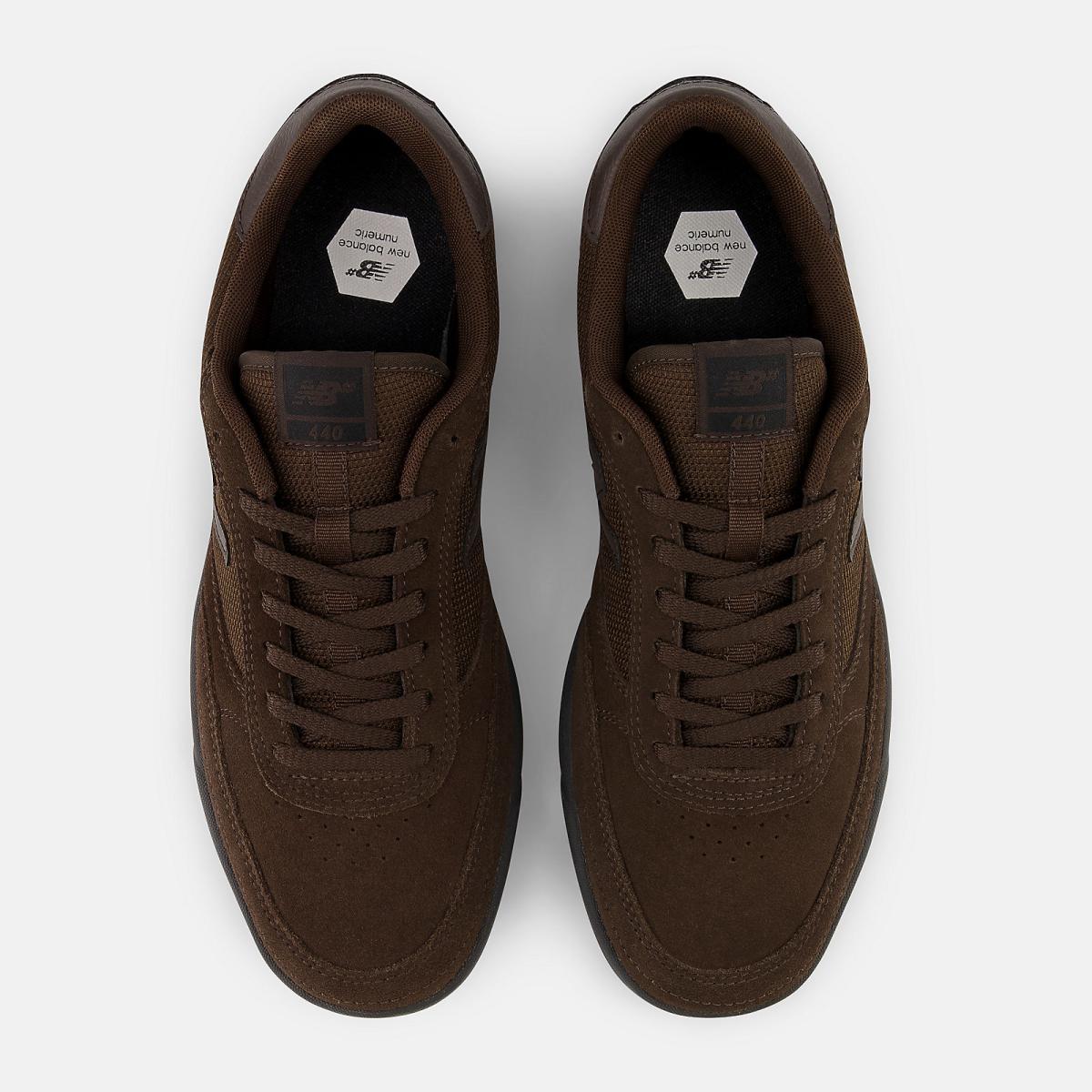 Skateboarding | Men/Women New Balance NB Numeric 440 Brown With Black
