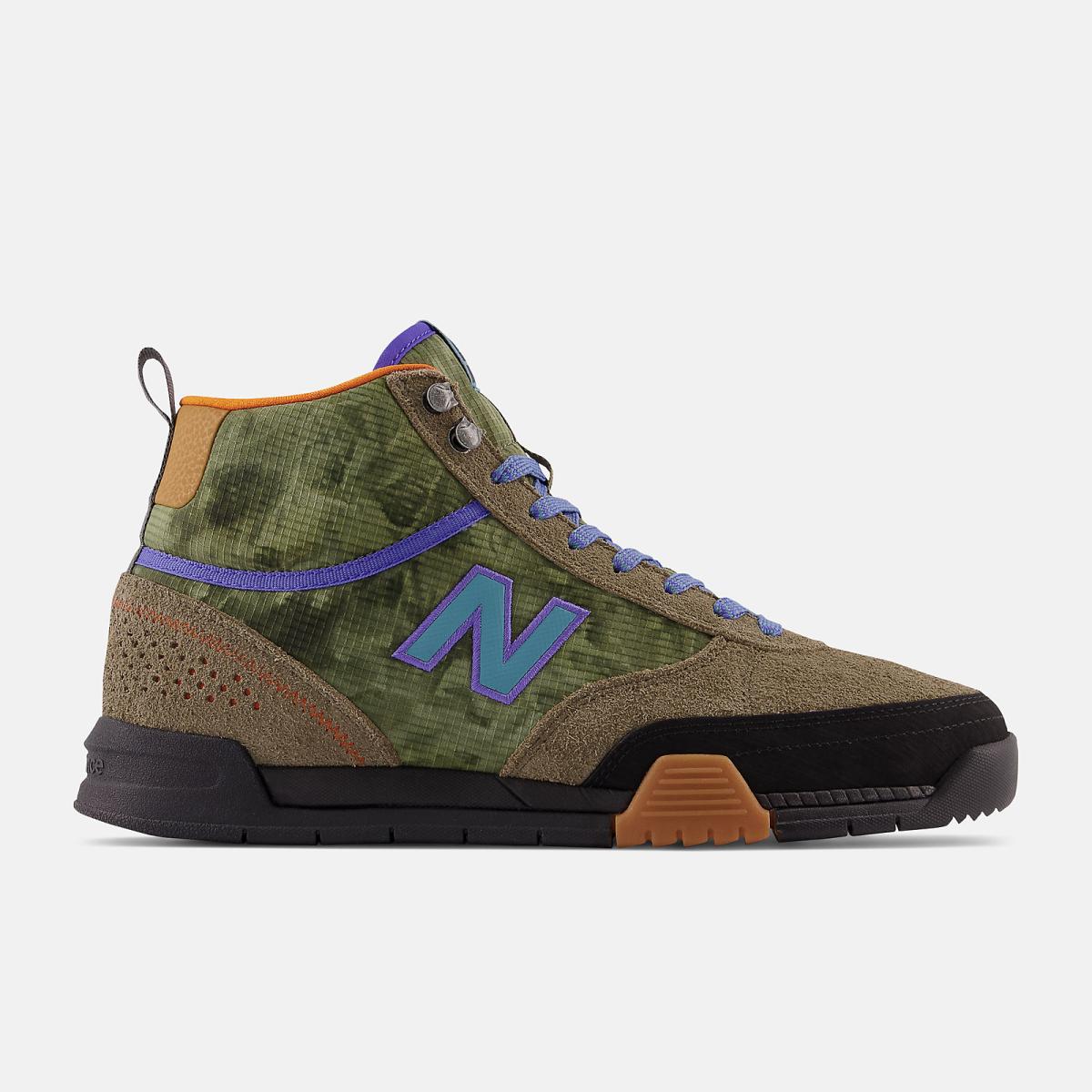 Skateboarding | Men/Women New Balance NB Numeric 440 Trail Olive With Blue
