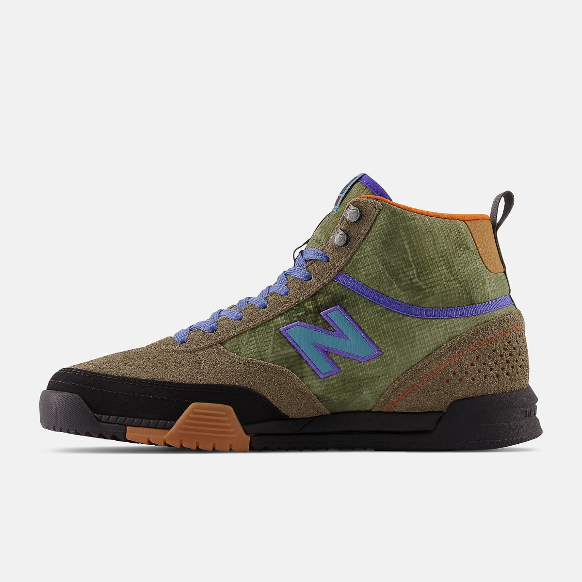 Skateboarding | Men/Women New Balance NB Numeric 440 Trail Olive With Blue