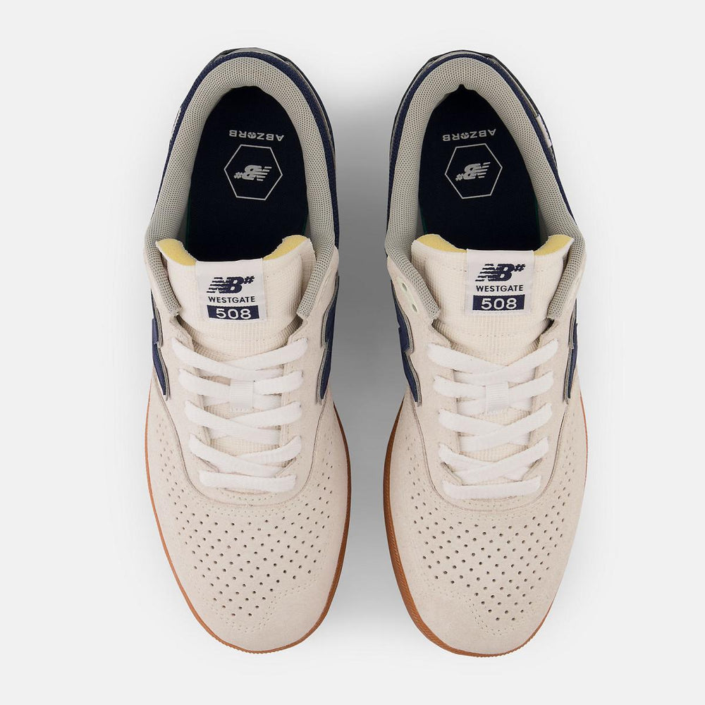 Skateboarding | Men/Women New Balance NB Numeric Brandon Westgate 508 Sea Salt With Navy