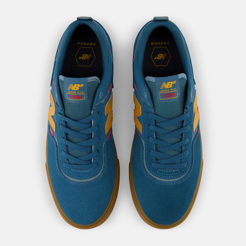 Skateboarding | Men/Women New Balance NB Numeric Jamie Foy 306 Dark Moonstone With Yellow