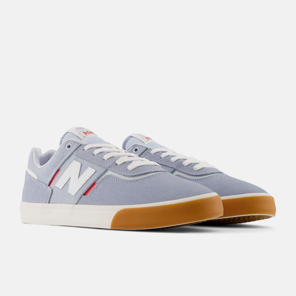Skateboarding | Men/Women New Balance NB Numeric Jamie Foy 306 Light Arctic Grey With White
