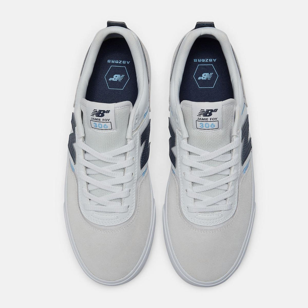 Skateboarding | Men/Women New Balance NB Numeric Jamie Foy 306 White With Navy