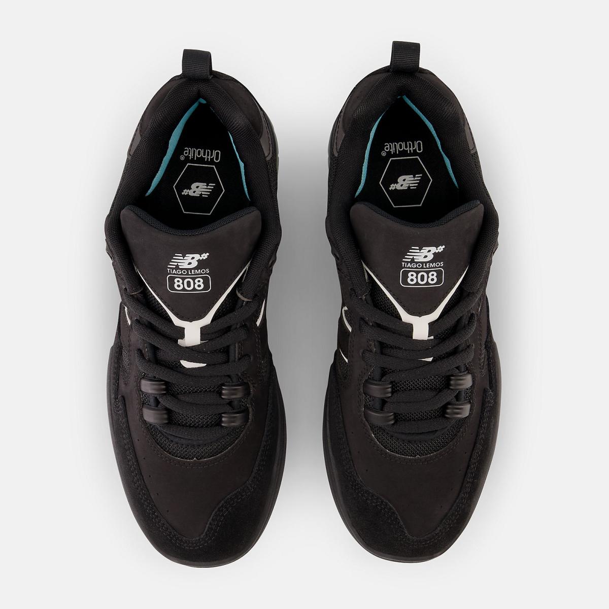 Skateboarding | Men/Women New Balance NB Numeric Tiago Lemos 808 Black