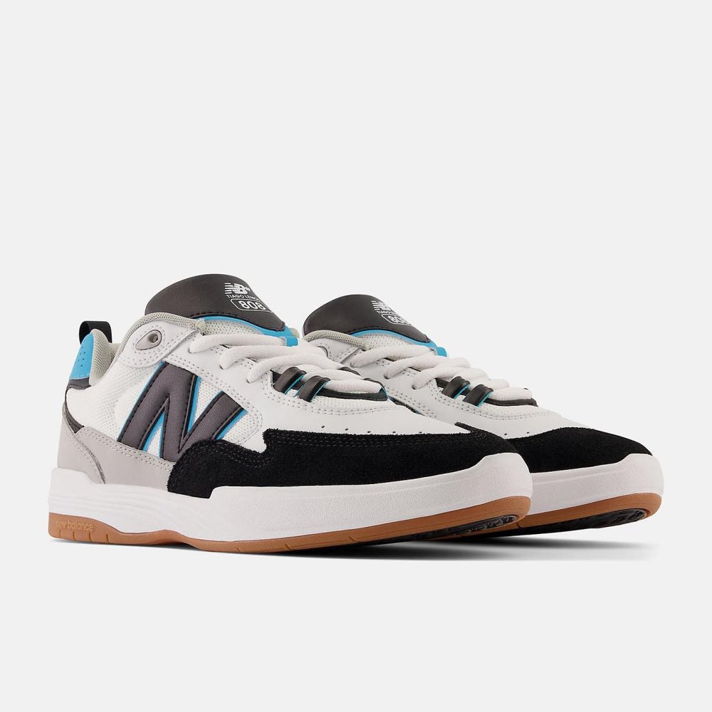 Skateboarding | Men/Women New Balance NB Numeric Tiago Lemos 808 White With Black