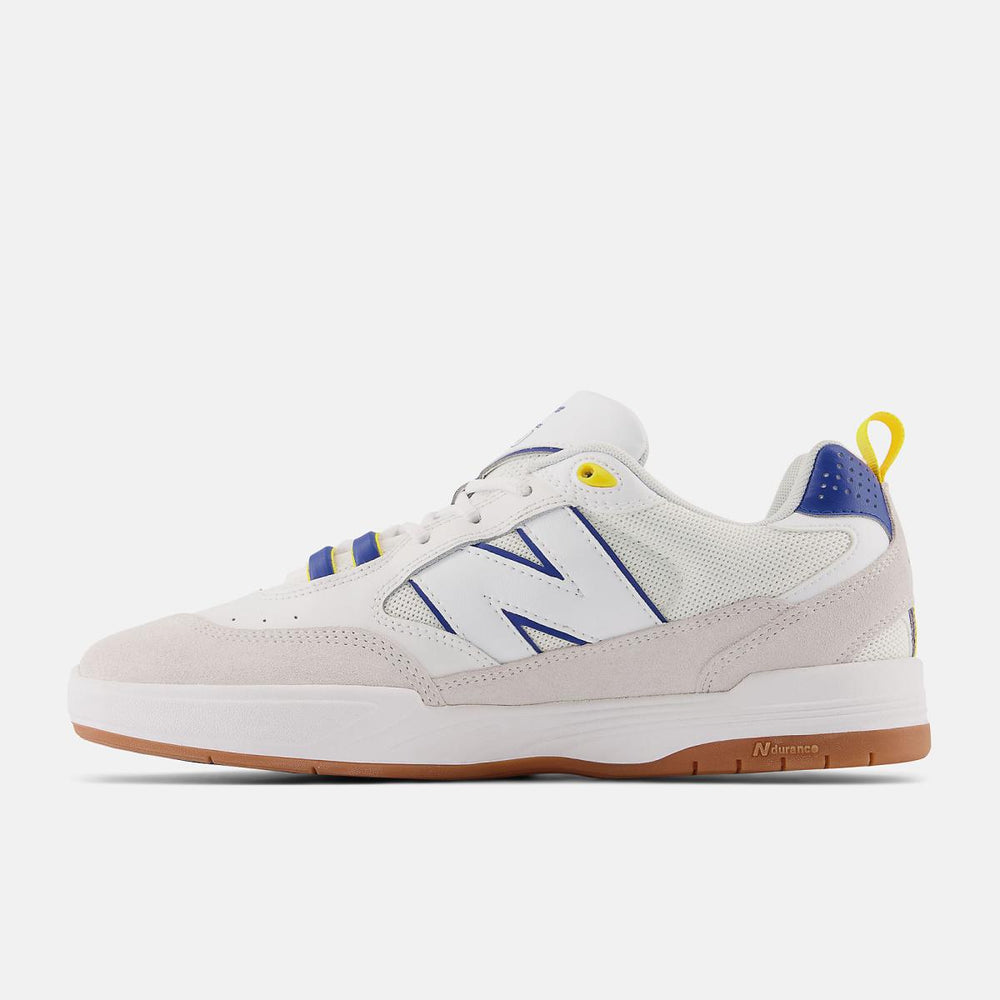 Skateboarding | Men/Women New Balance NB Numeric Tiago Lemos 808 White With Blue