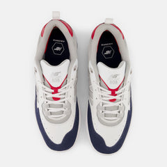 Skateboarding | Men/Women New Balance NB Numeric Tiago Lemos 808 White With Navy
