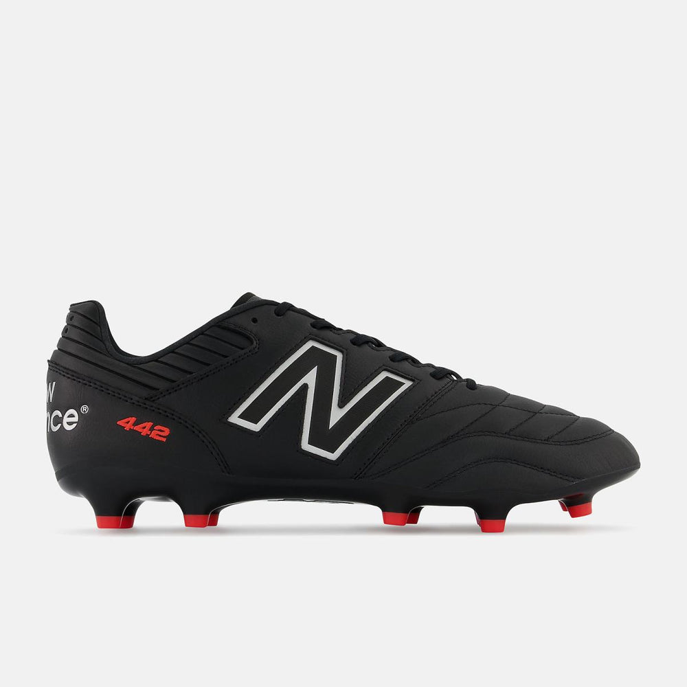 Soccer | Men/Women New Balance 442 V2 PRO FG Black With Silver