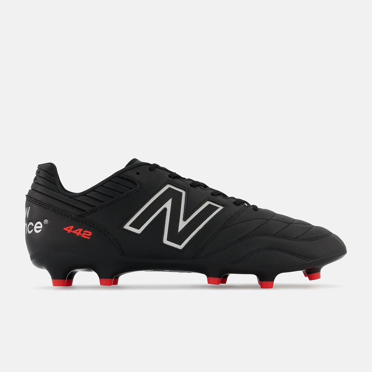 Soccer | Men/Women New Balance 442 V2 PRO FG Black With Silver