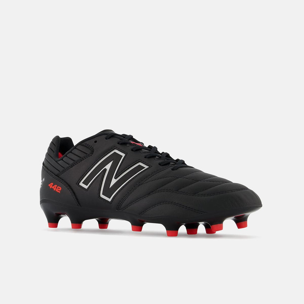Soccer | Men/Women New Balance 442 V2 PRO FG Black With Silver
