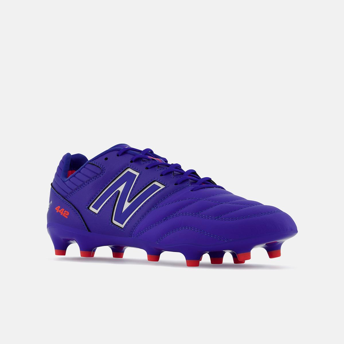 Soccer | Men/Women New Balance 442 V2 PRO FG Blue With Silver