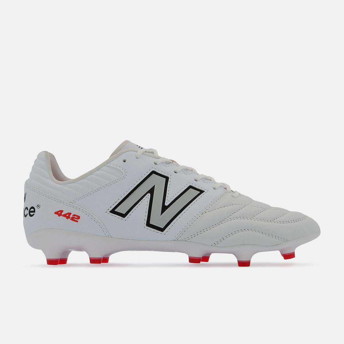 Soccer | Men/Women New Balance 442 V2 PRO FG White With Silver