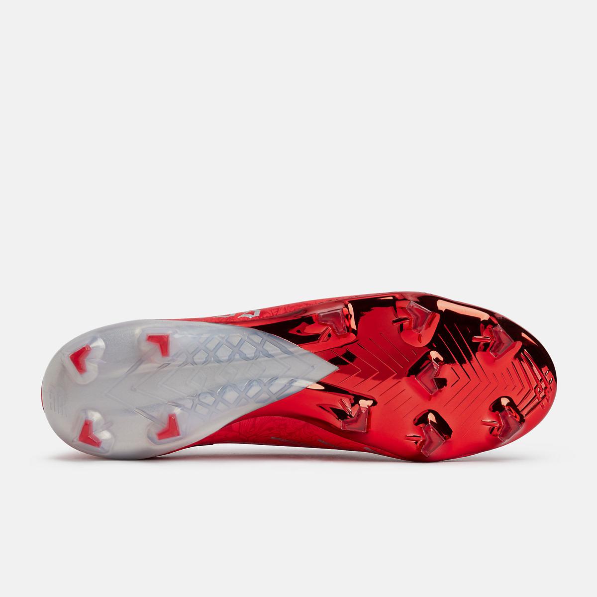 Soccer | Men/Women New Balance Bukayo Saka Furon V7 Pro FG Energy Red With Team Red And Silver