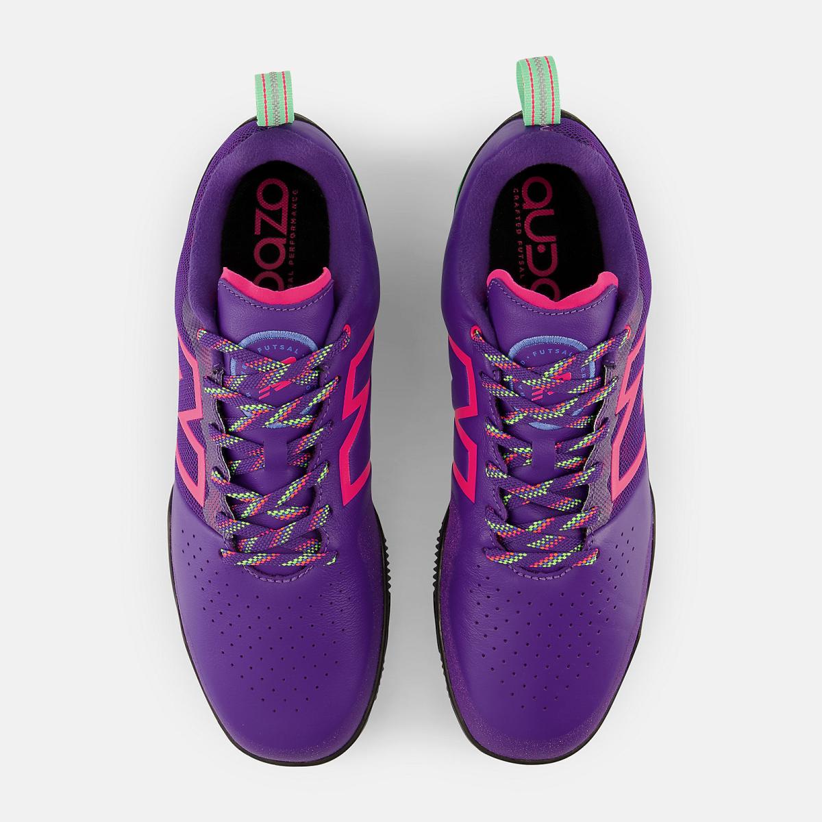 Soccer | Men/Women New Balance Fresh Foam Audazo V6 Pro IN Prism Purple With Alpha Pink And Black