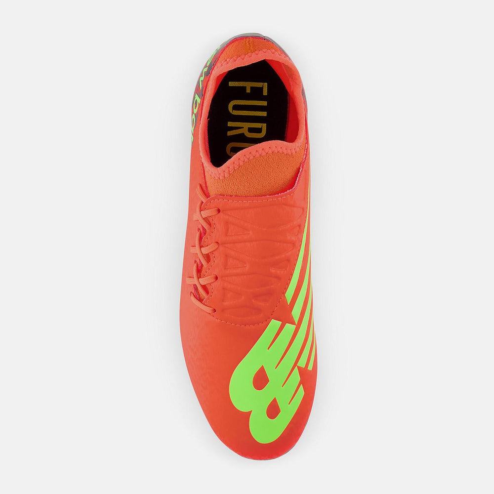 Soccer | Men/Women New Balance Furon V7 Dispatch FG Neon Dragonfly With Black And Coloro Green