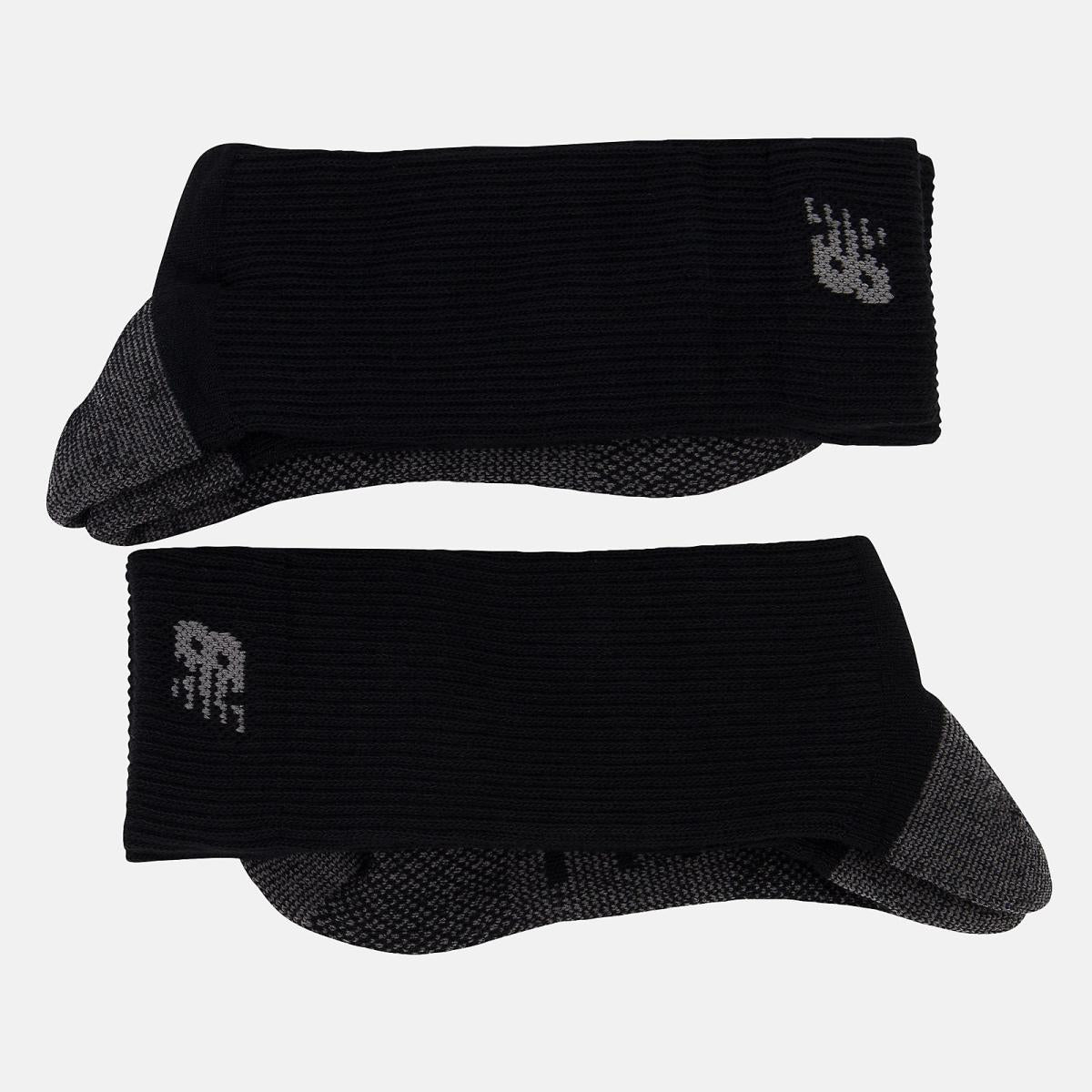 Socks | Men/Women New Balance Coolmax Crew Socks 2 Pack Black