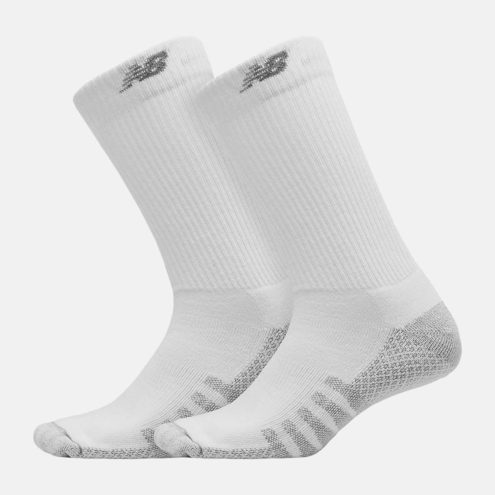 Socks | Men/Women New Balance Coolmax Crew Socks 2 Pack White