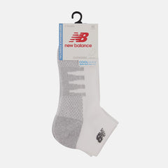 Socks | Men/Women New Balance Coolmax Low Cut Socks 2 Pack White
