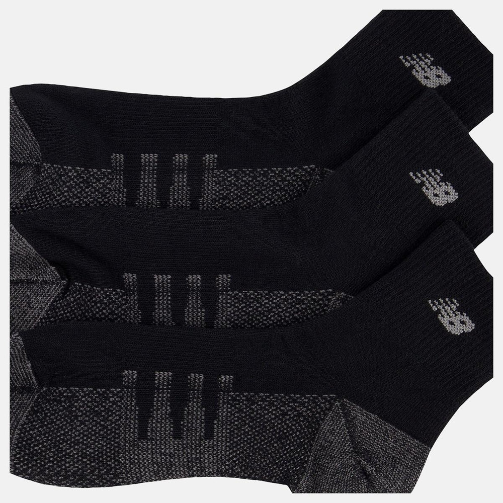 Socks | Men/Women New Balance Coolmax Quarter Socks 2 Pack Black