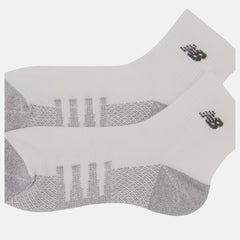 Socks | Men/Women New Balance Coolmax Quarter Socks 2 Pack White
