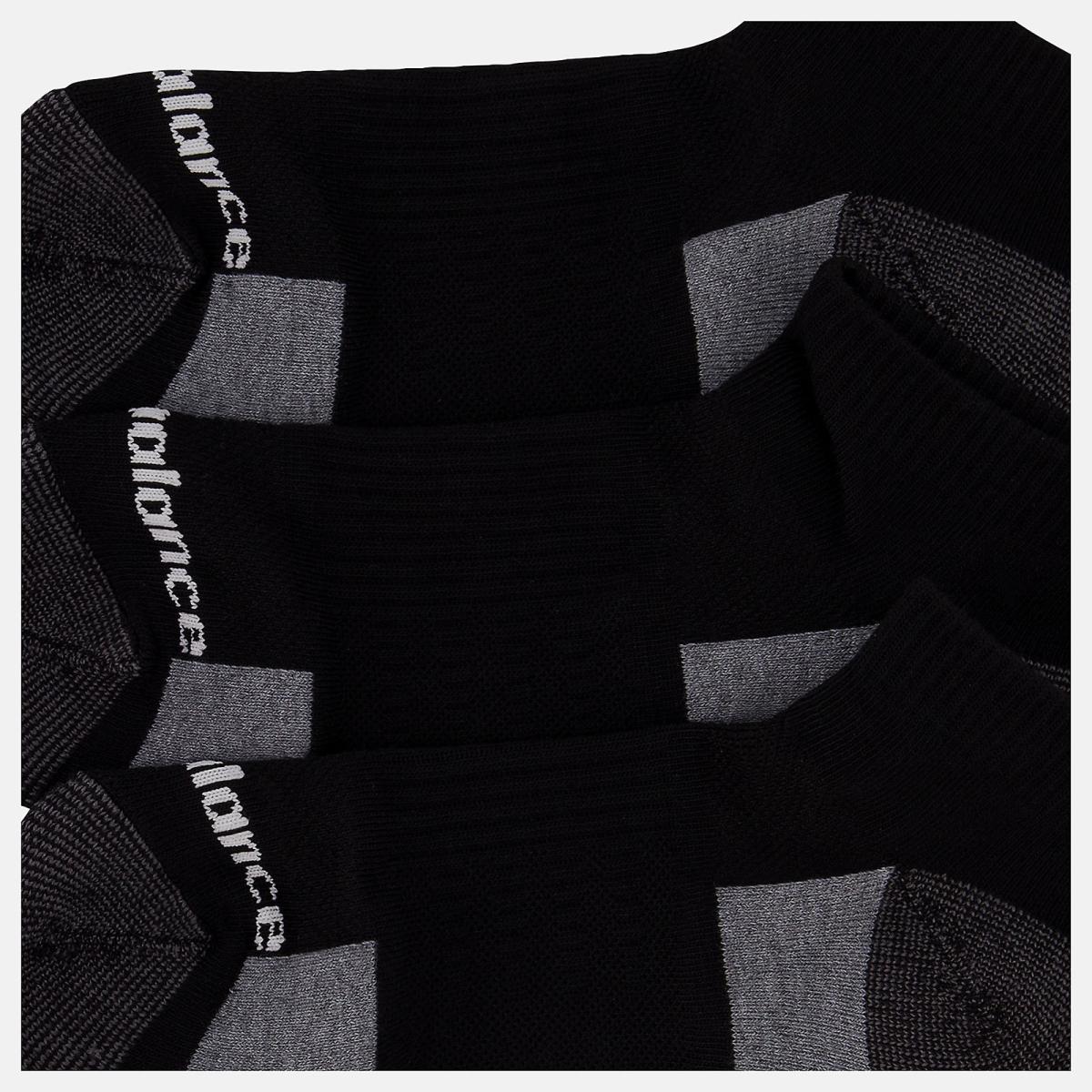 Socks | Men/Women New Balance Cushioned Low Cut Socks 6 Pack Black