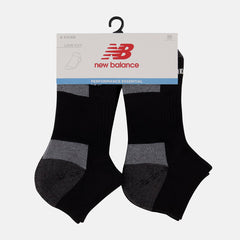 Socks | Men/Women New Balance Cushioned Low Cut Socks 6 Pack Black