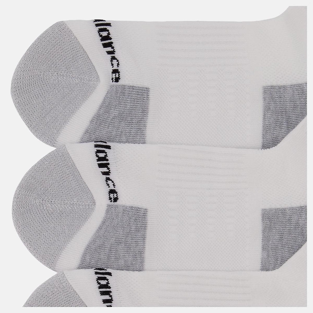 Socks | Men/Women New Balance Cushioned Low Cut Socks 6 Pack White