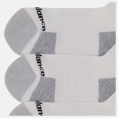 Socks | Men/Women New Balance Cushioned Low Cut Socks 6 Pack White