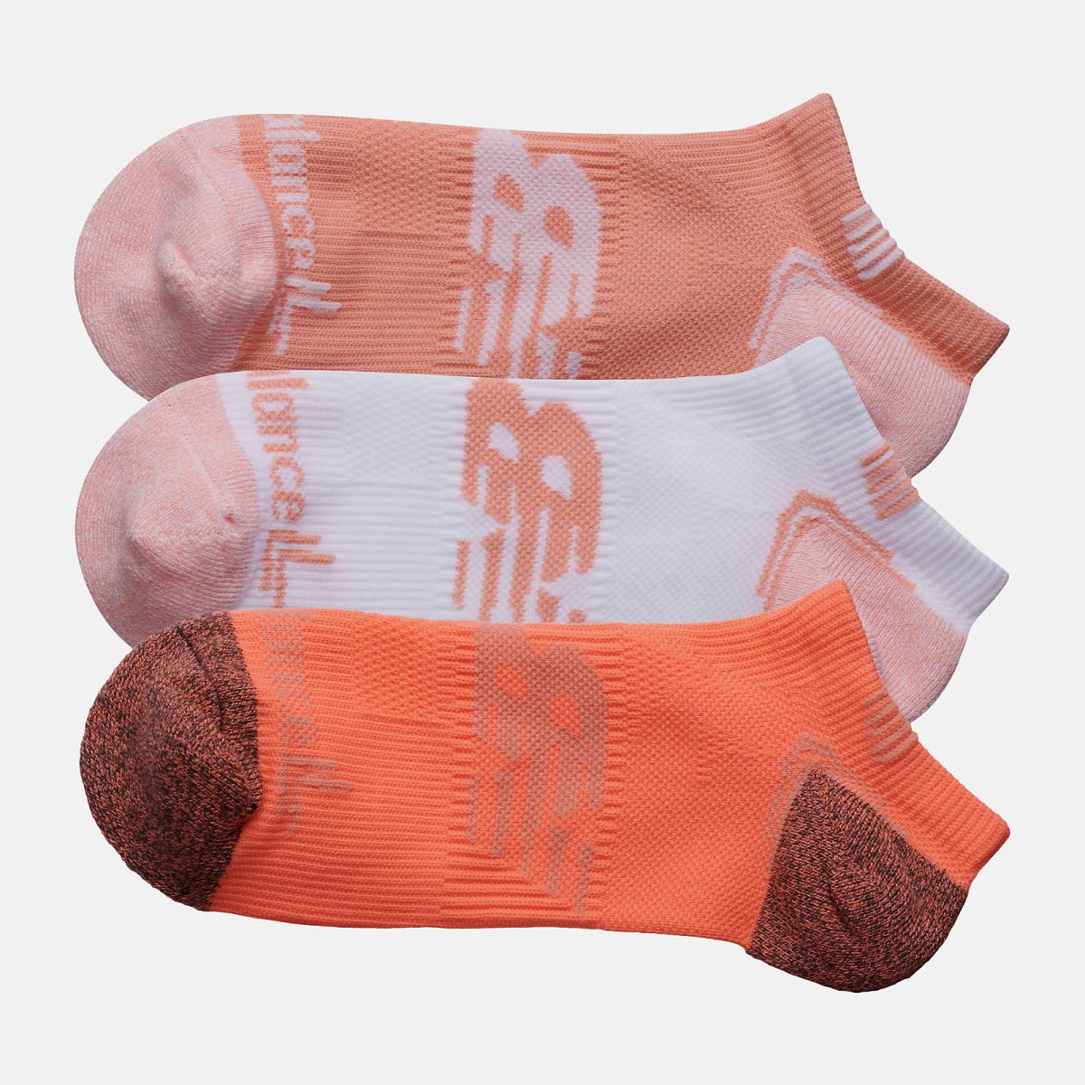 Socks | Men/Women New Balance No Show Run Sock 3 Pack Pink