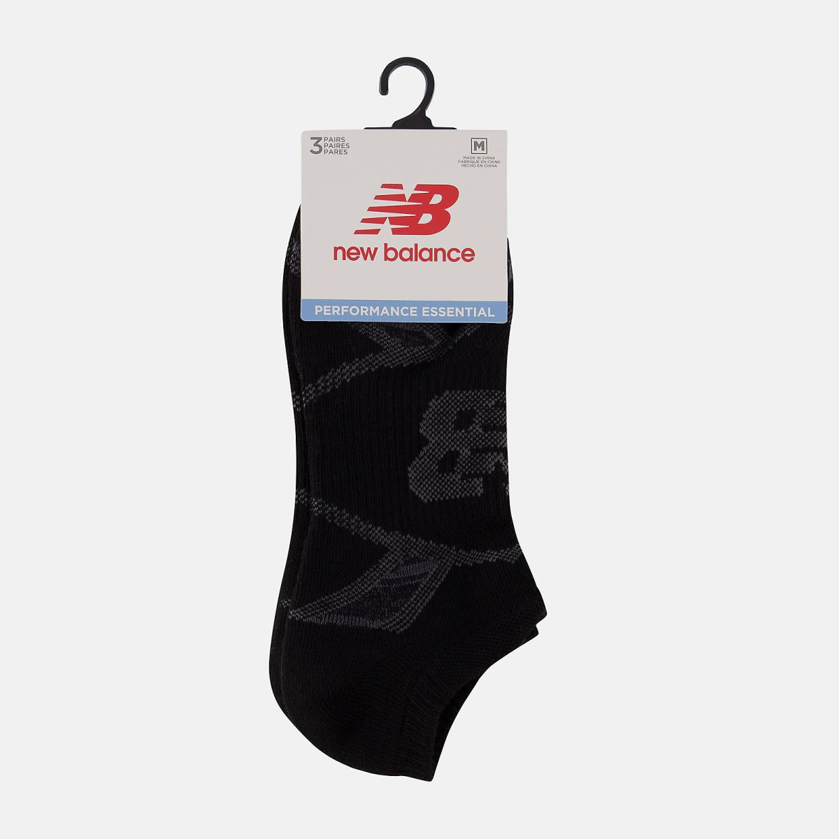 Socks | Men/Women New Balance Performance No Show Socks 3 Pack Black