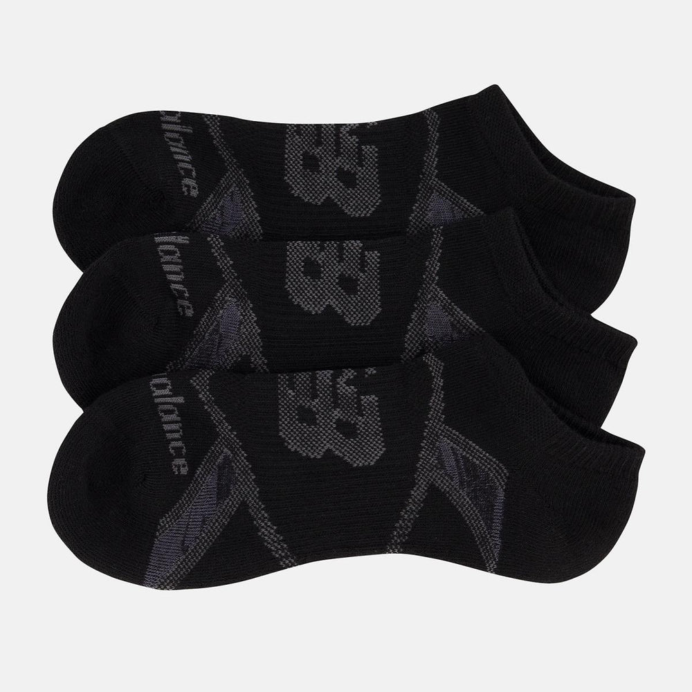 Socks | Men/Women New Balance Performance No Show Socks 3 Pack Black