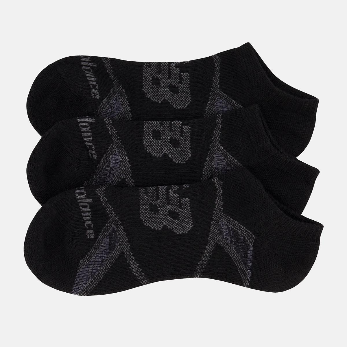Socks | Men/Women New Balance Performance No Show Socks 3 Pack Black