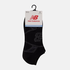 Socks | Men/Women New Balance Performance No Show Socks 3 Pack Black
