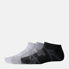 Socks | Men/Women New Balance Performance No Show Socks 3 Pack Grey Multi