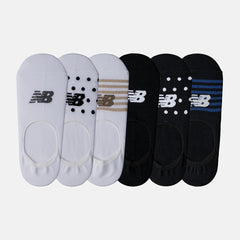 Socks | Men/Women New Balance Ultra Low No Show Socks 6 Pack Assorted 3 Colors