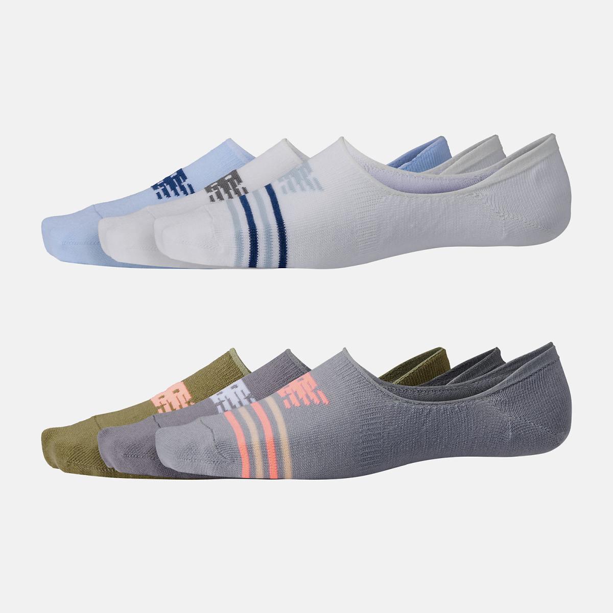 Socks | Men/Women New Balance Ultra Low No Show Socks 6 Pack Assorted Colors 2