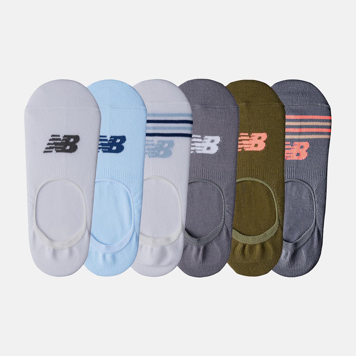 Socks | Men/Women New Balance Ultra Low No Show Socks 6 Pack Assorted Colors 2