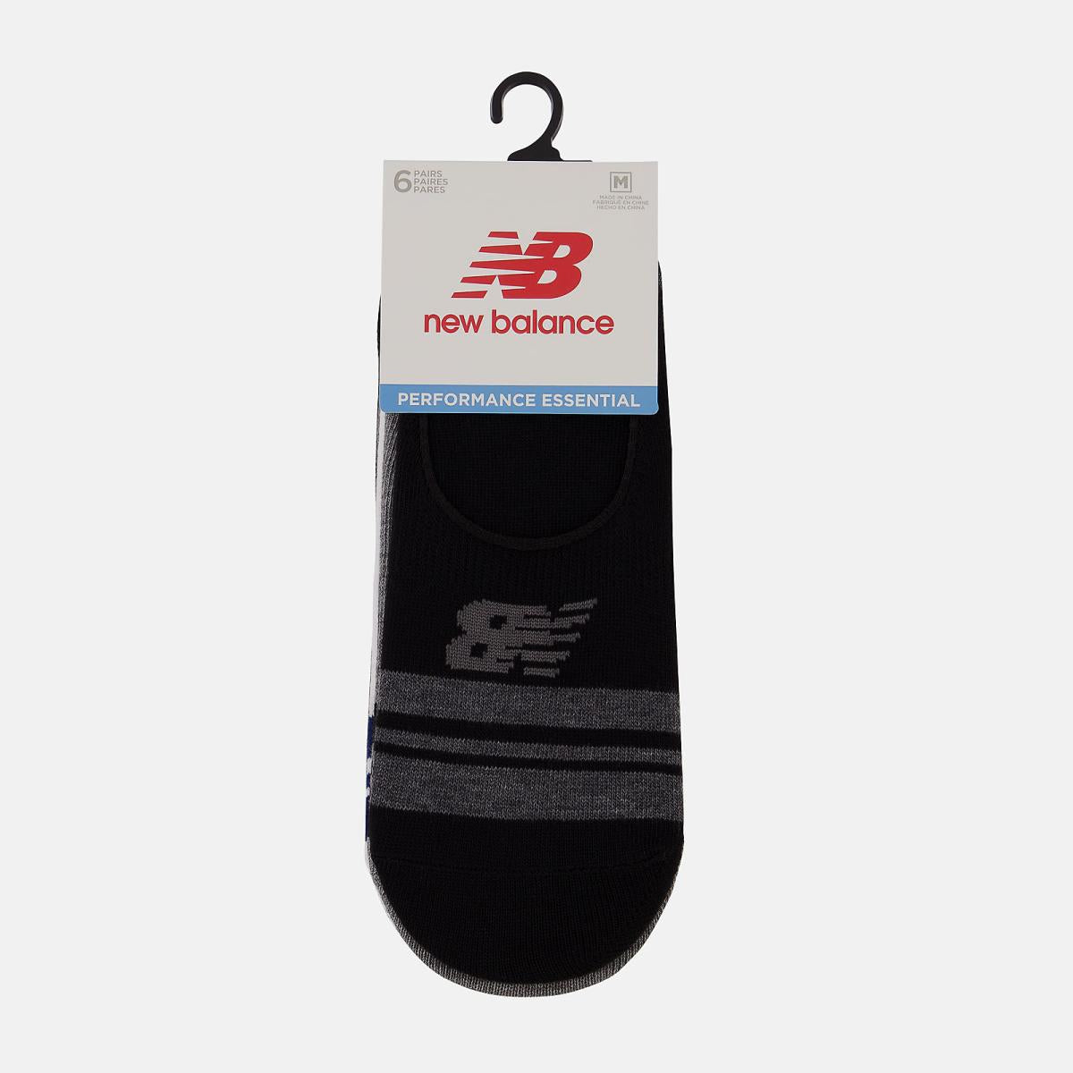 Socks | Men/Women New Balance Ultra Low No Show Socks 6 Pack Black Multi